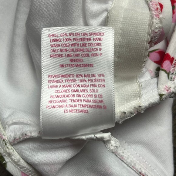 Xhilaration Floral Cut Out One Piece Swim Suit ((size small)) - Picture 4 of 4